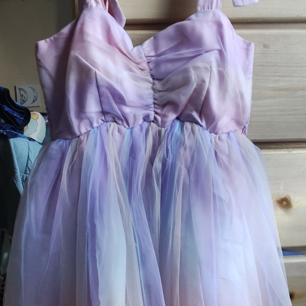 Rainbow Pastel Party Dress